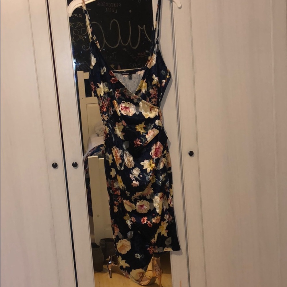 Velour dress